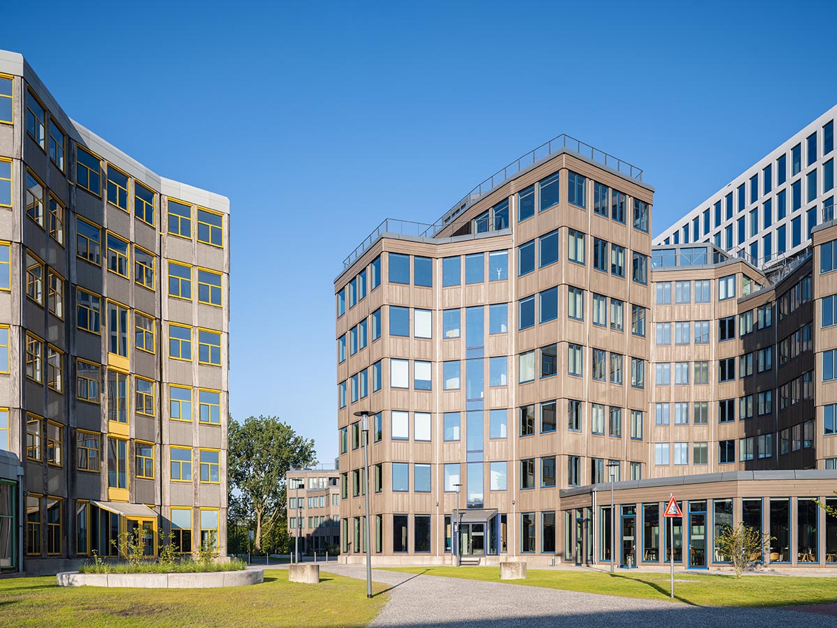 MVRDV completes the transformation of Aldo van Eyck's Tripolis Park in Amsterdam