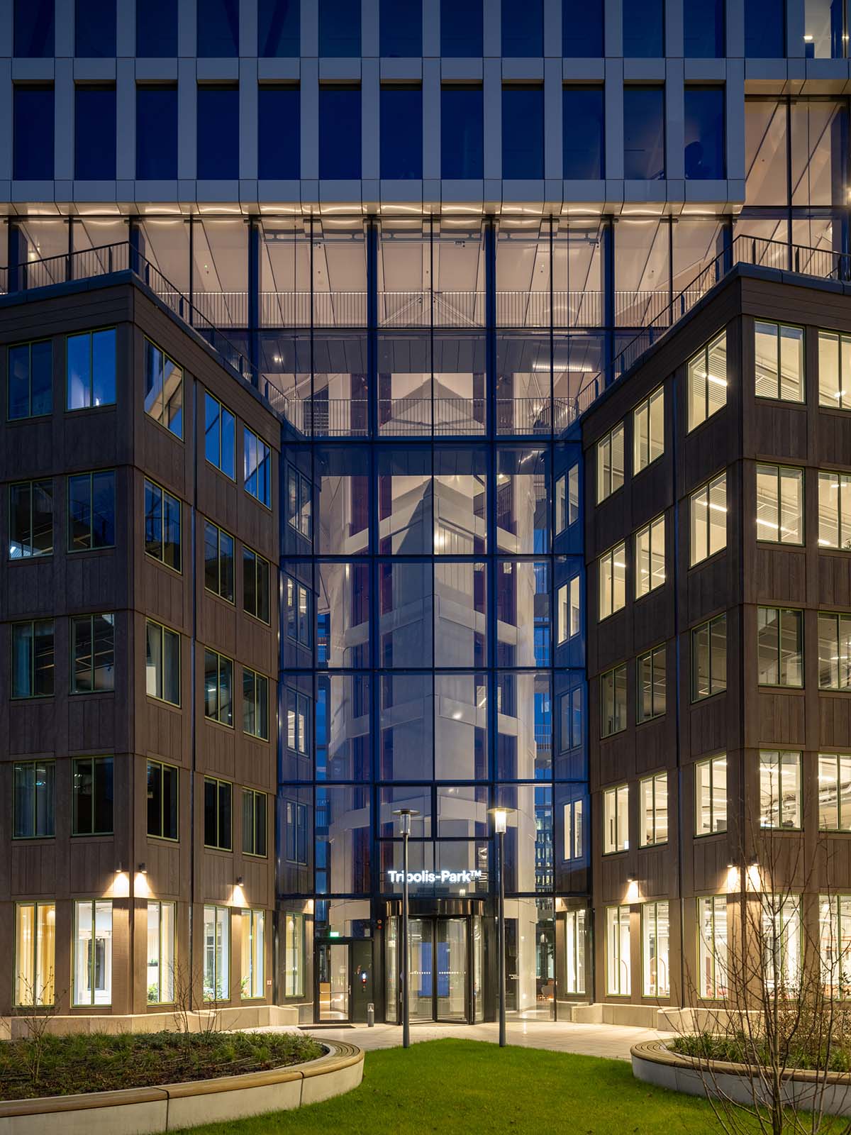 MVRDV completes the transformation of Aldo van Eyck's Tripolis Park in Amsterdam