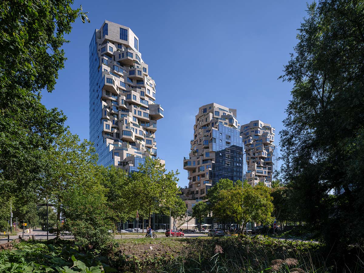 MVRDV completes geology-inspired skyscraper Valley in Amsterdam 