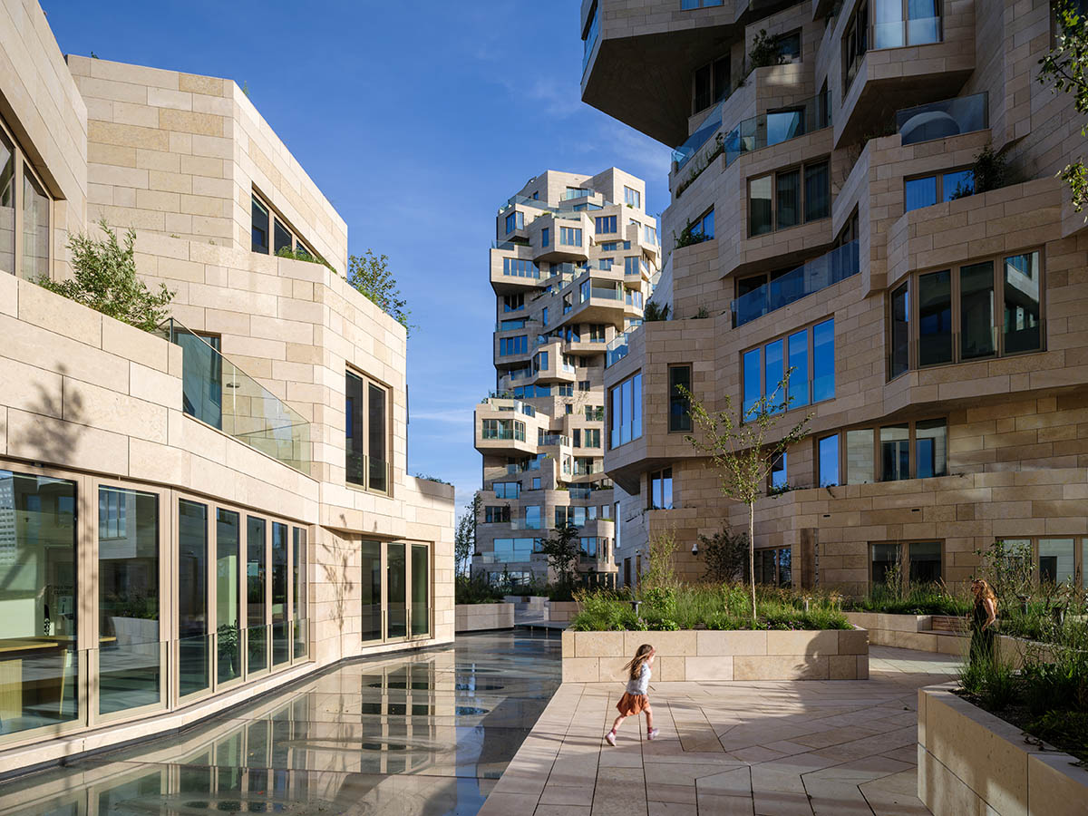 MVRDV completes geology-inspired skyscraper Valley in Amsterdam