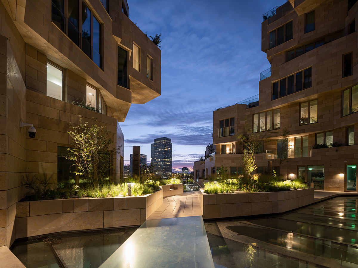 MVRDV completes geology-inspired skyscraper Valley in Amsterdam 