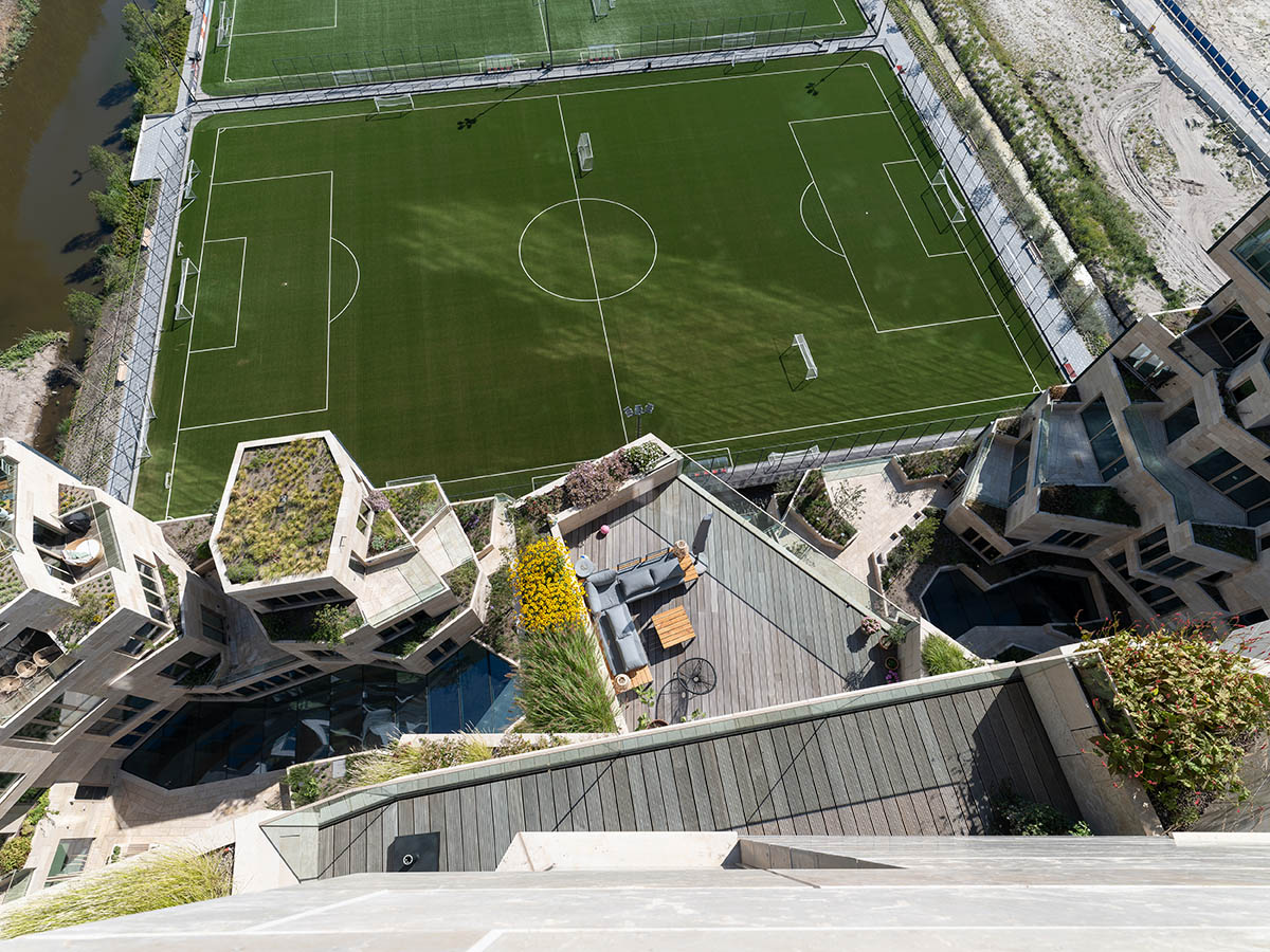 MVRDV completes geology-inspired skyscraper Valley in Amsterdam 