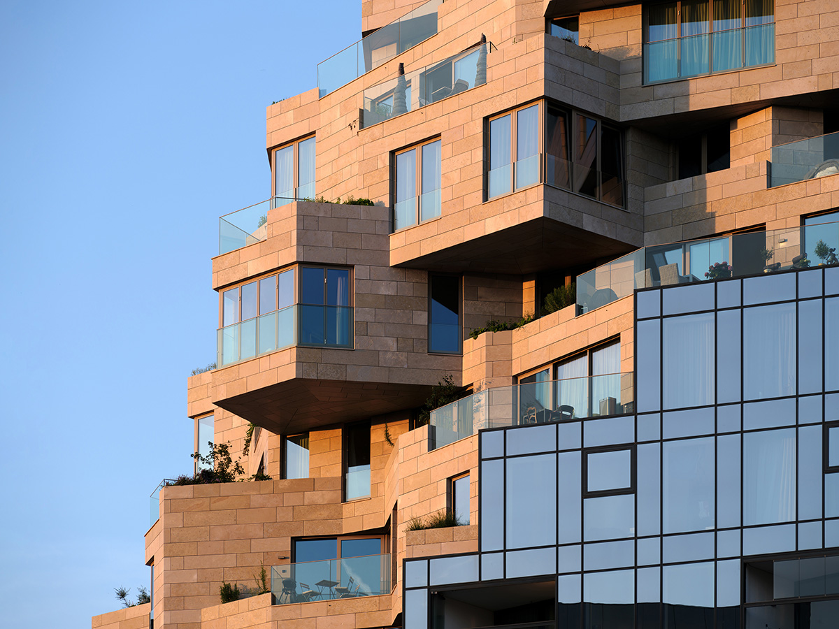 MVRDV completes geology-inspired skyscraper Valley in Amsterdam 