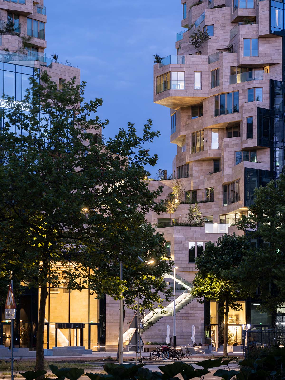 MVRDV completes geology-inspired skyscraper Valley in Amsterdam 