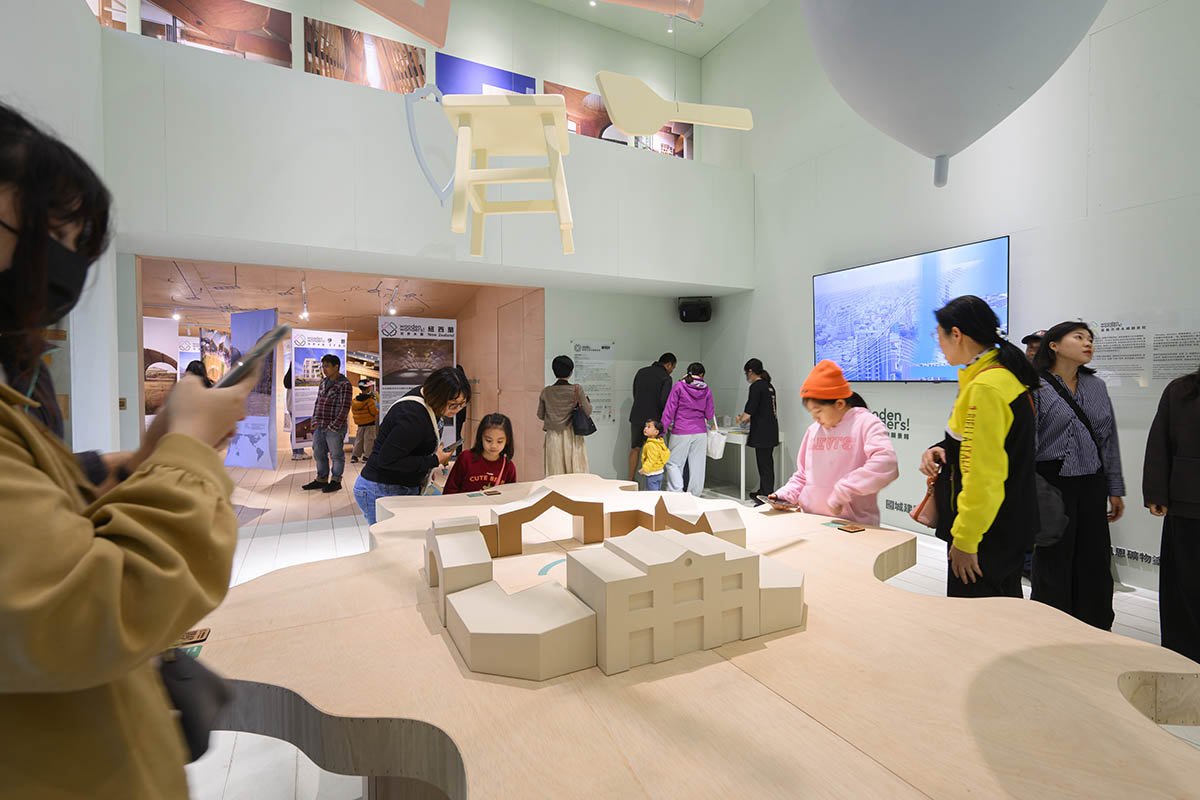 MVRDV creates a pavilion that showcases Chiayi's timber heritage 