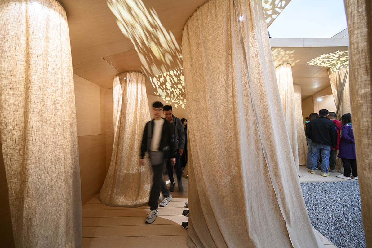 MVRDV creates a pavilion that showcases Chiayi's timber heritage 