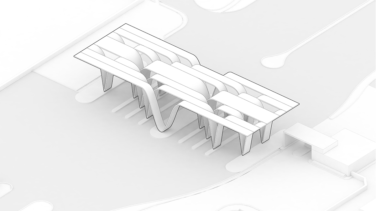 Pasargad Steel Complex Gateway By Fluid Motion Architects