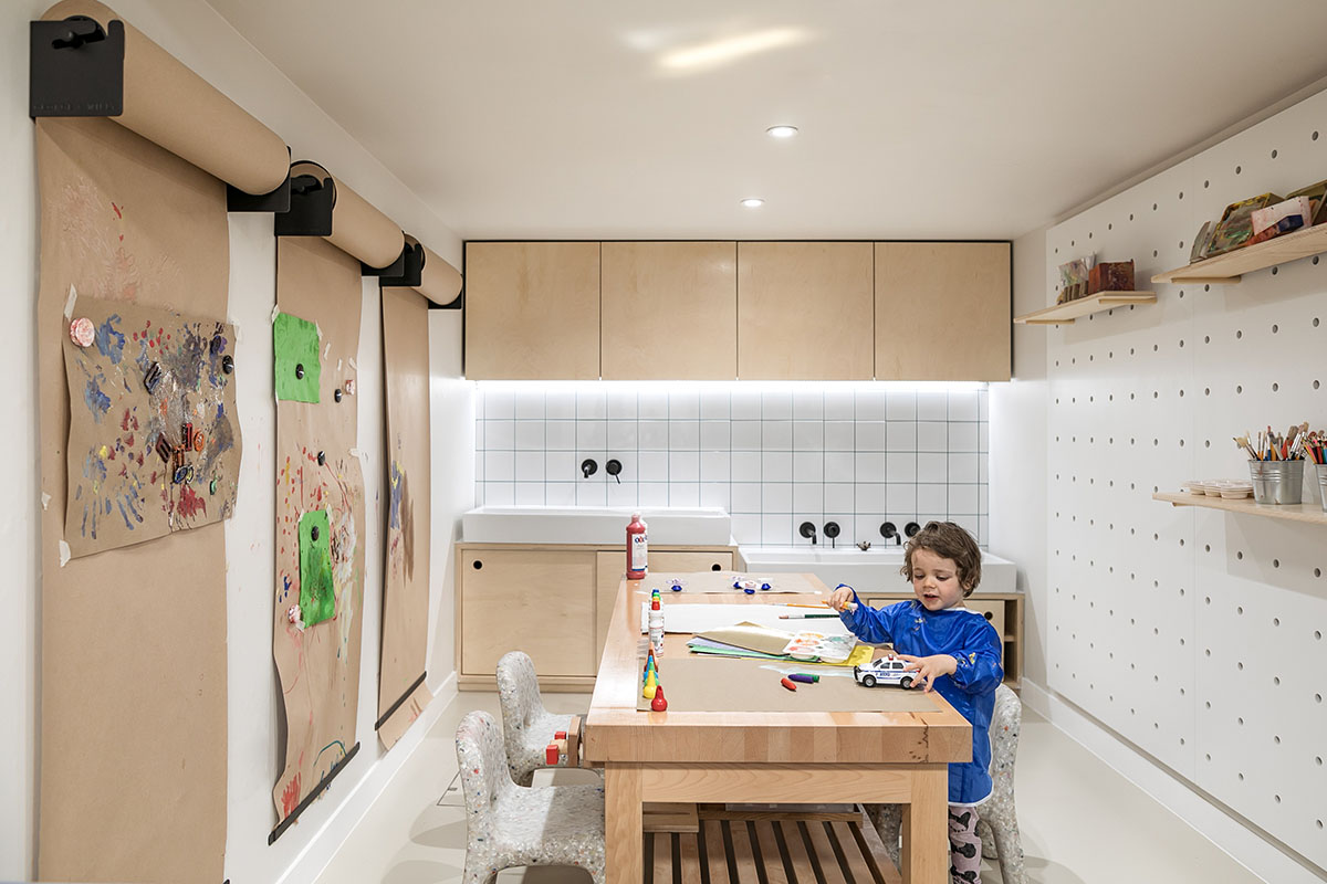 Lasso Cano's new family-friendly creative workspace features vivid colors for Second Home in London