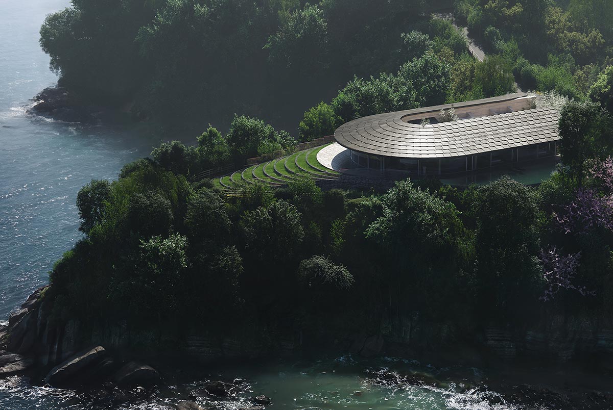 BIG unveils holiday villas merging Scandinavian and Japanese design on Sagi Island, Japan 