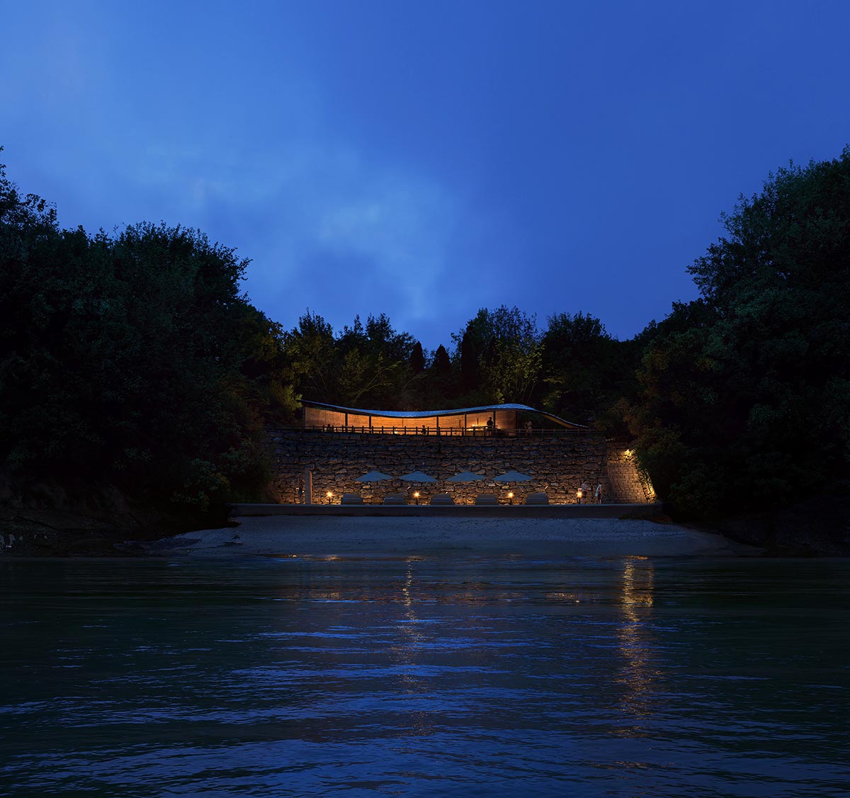 BIG unveils holiday villas merging Scandinavian and Japanese design on Sagi Island, Japan 