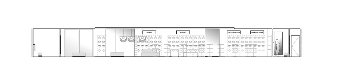 AKSL created pinkish interiors for lingerie store intensifying feminine feeling in Ljubljana