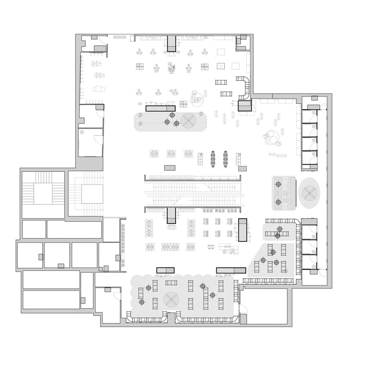 AKSL created pinkish interiors for lingerie store intensifying feminine feeling in Ljubljana