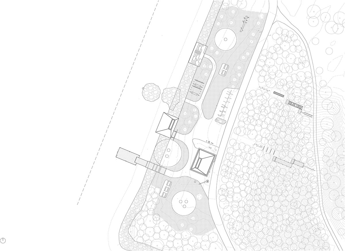 ADEPT and LYTT Architecture complete visitor points reframing largest landscape park in Copenhagen