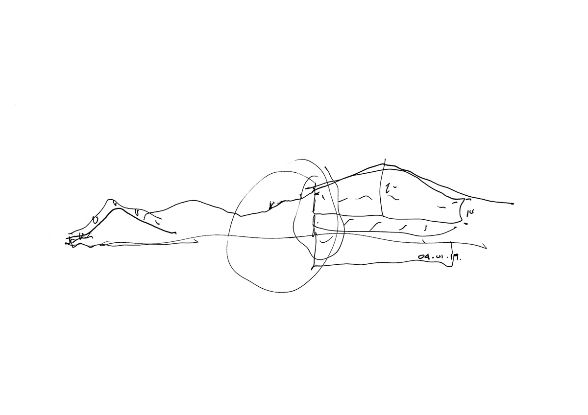 Morphosis designs conference center featuring undulating podium clad in titanium panels in China 