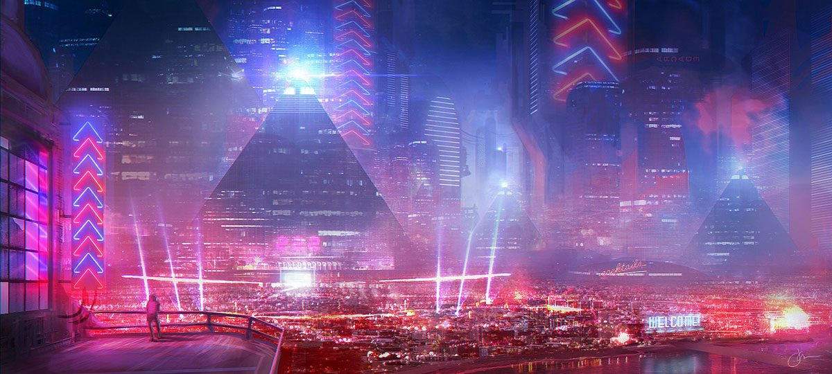 56 Wallpapers 4K Cyberpunk Future Cities