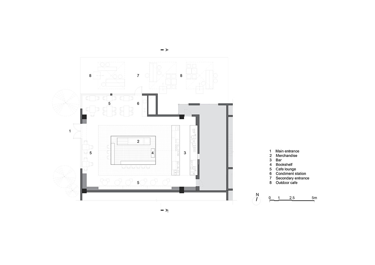 Neri&Hu creates a cafe in Shanghai that evokes the feeling of