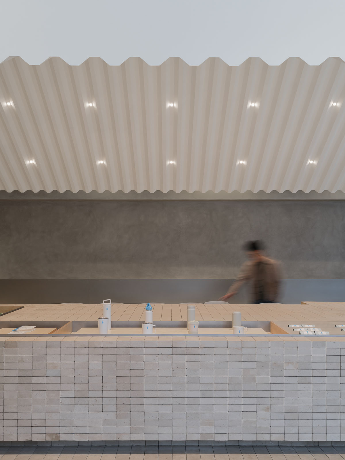 Neri&Hu creates a cafe in Shanghai that evokes the feeling of