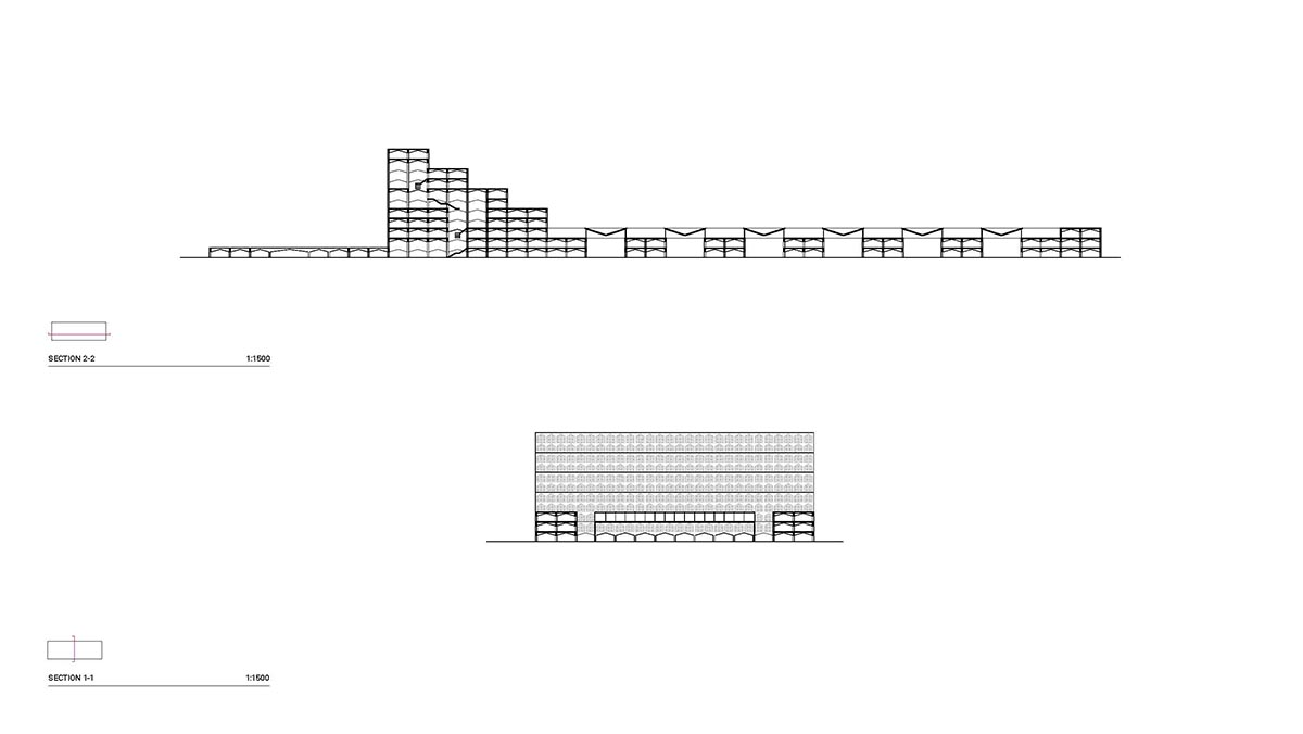 Red concrete factory by Neri&Hu will talk about the history of the place in Jiaxing