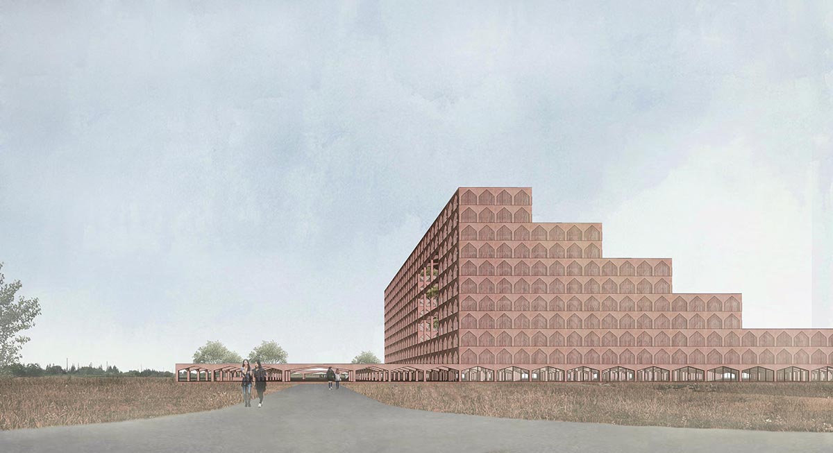 Red concrete factory by Neri&Hu will talk about the history of the place in Jiaxing