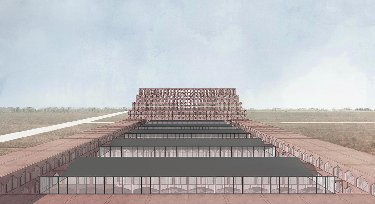Red concrete factory by Neri&Hu will talk about the history of the place in Jiaxing