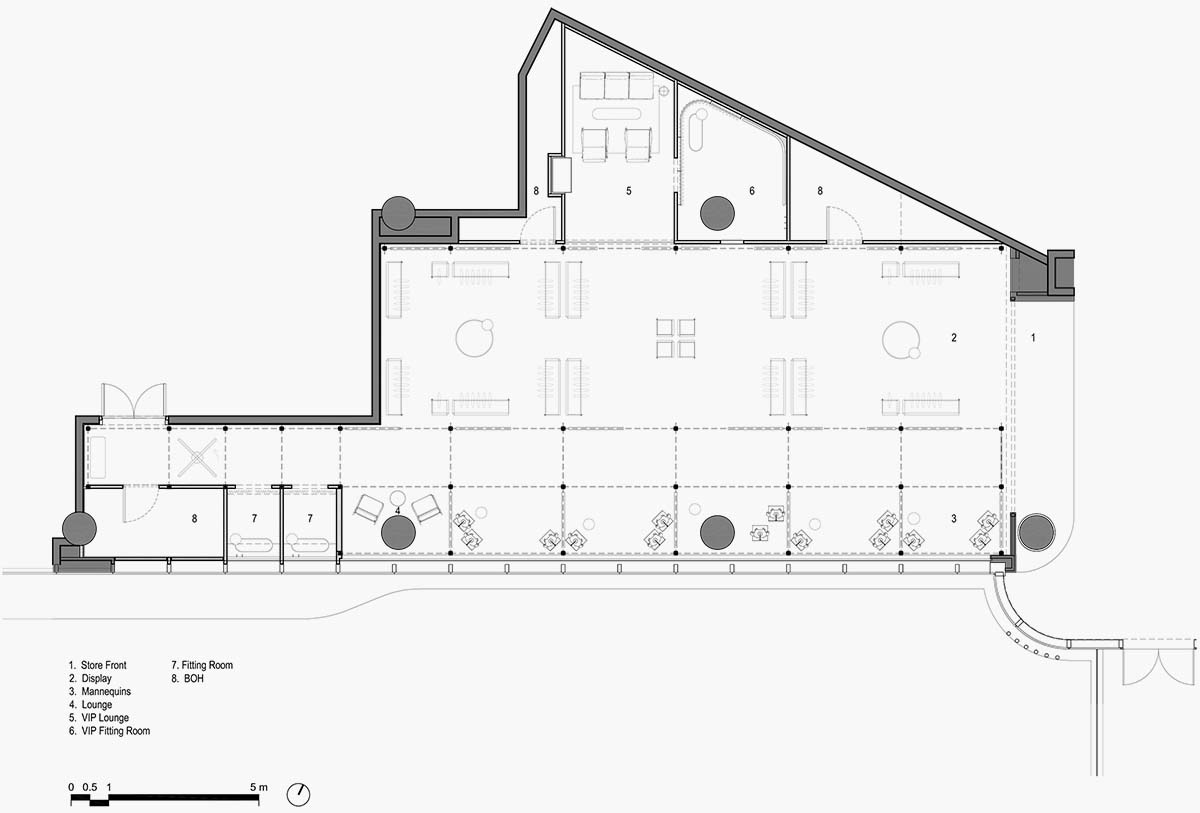 Neri&Hu adds fabric, marble and wooden panels to atelier evoking the spirit of textile-making