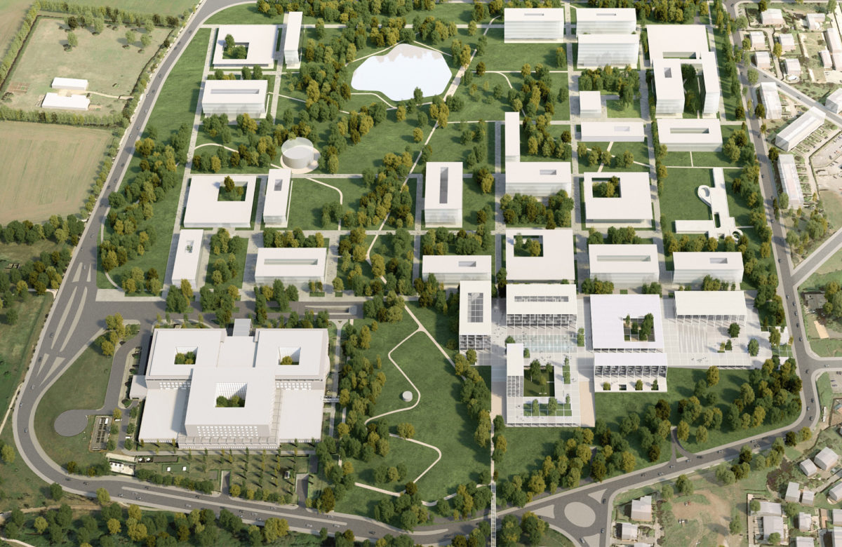 Topotek 1and Labics design new masterplan for Bio-Medico University of Rome