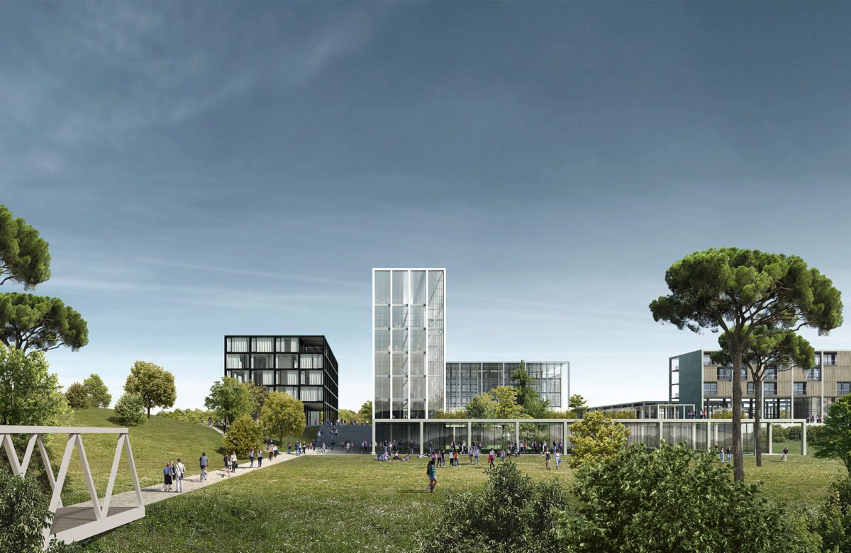 Topotek 1and Labics design new masterplan for Bio-Medico University of Rome
