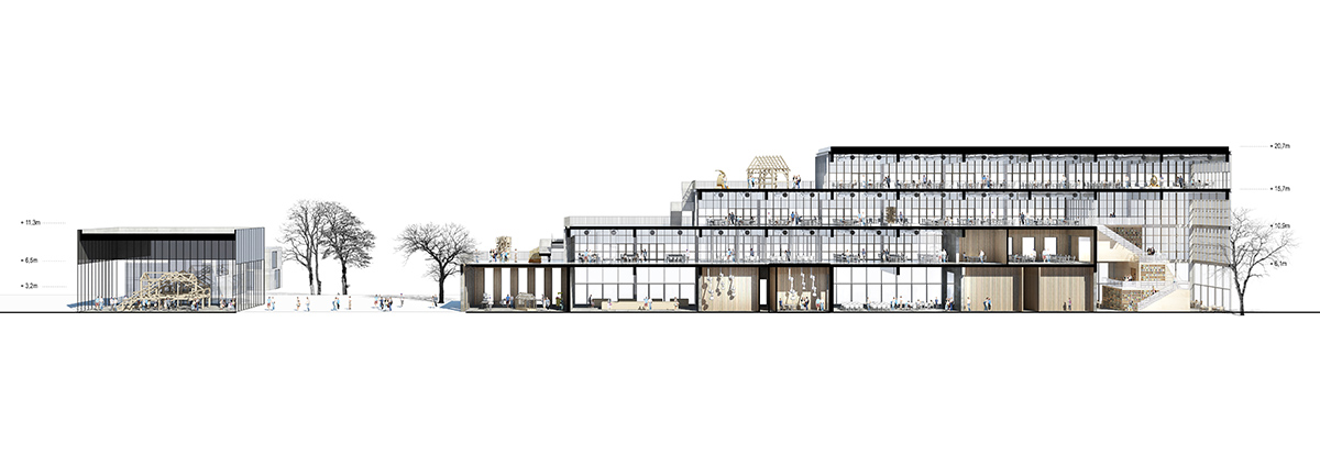 Strong interdisciplinary team wins competition for first newly built Architecture School in Denmark