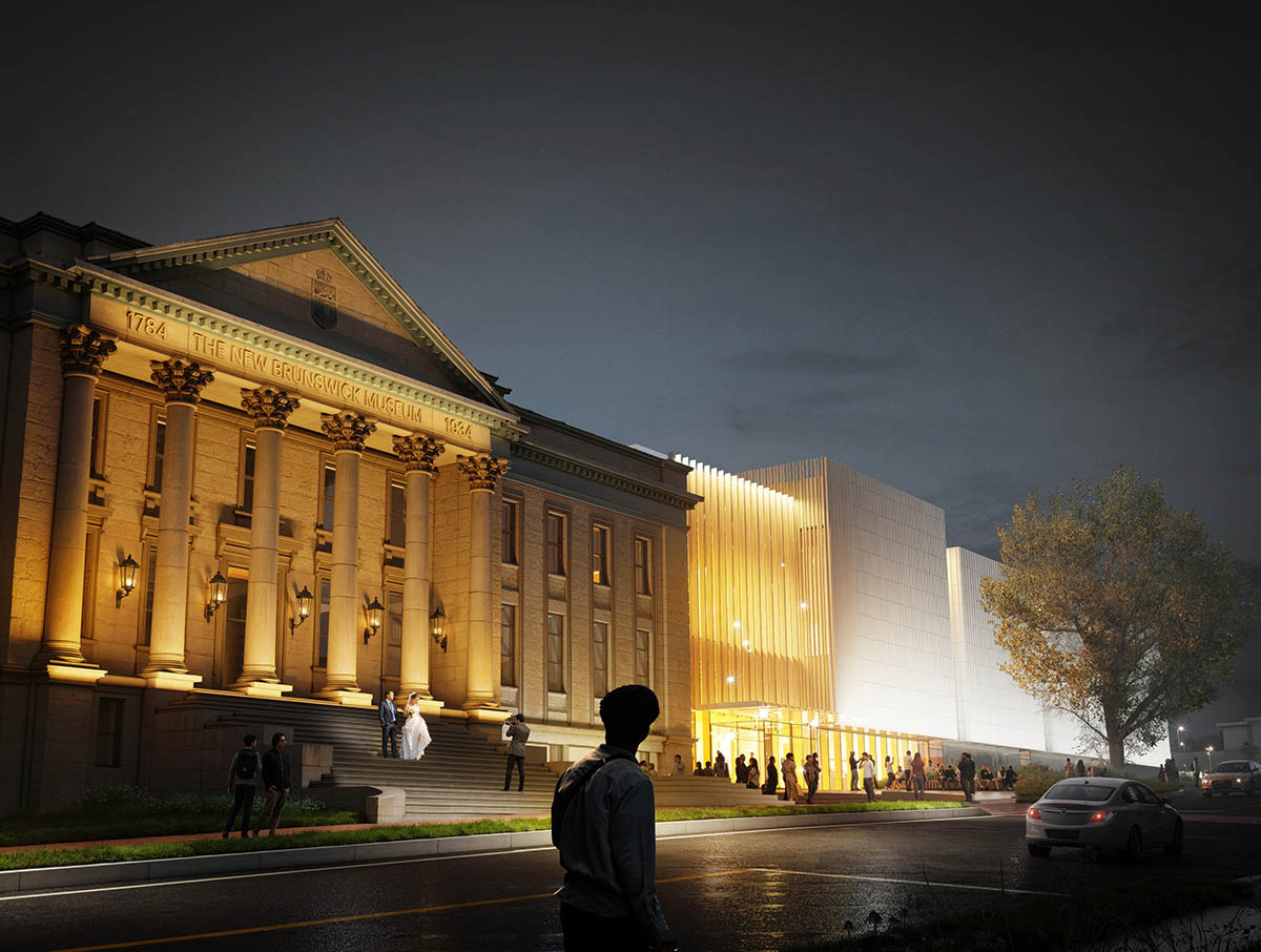 Diamond Schmitt unveils design for the New Brunswick Museum in Canada