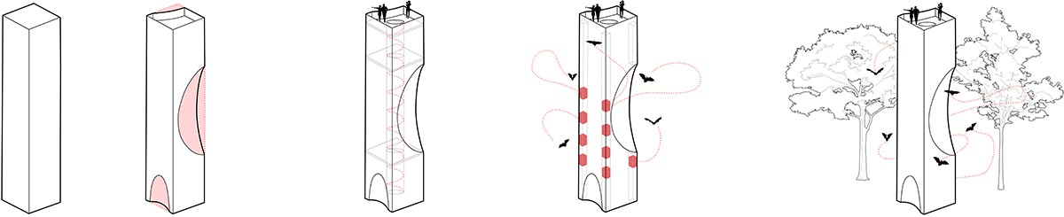 NEXT architects completes Watchtower Einderheide for humans and animals in Bergeijk