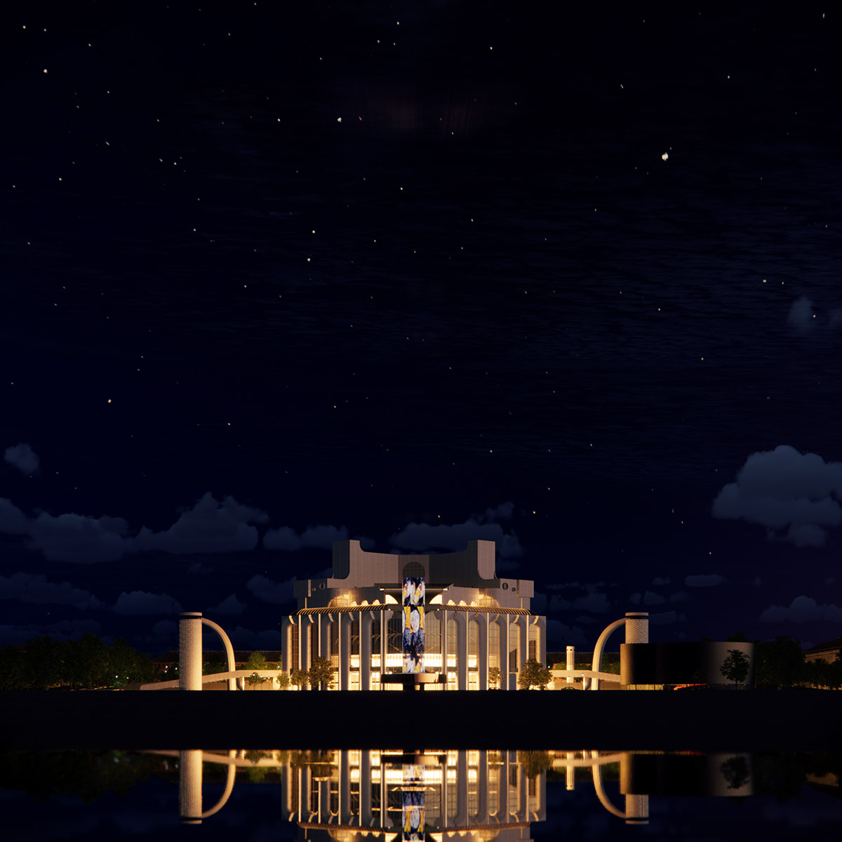 Rhizome wins competition for the renovation of Veliky Novgorod Drama Theatre in Russia