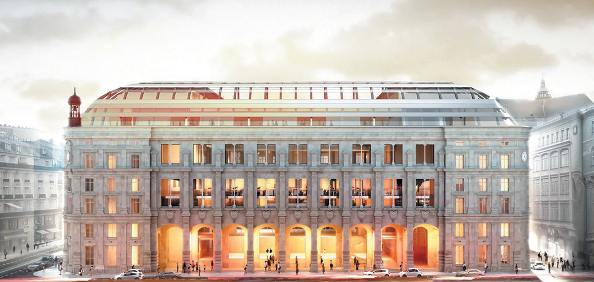 Dominique Perrault Architecture converts Paris' industrial post office building into mixed-use block