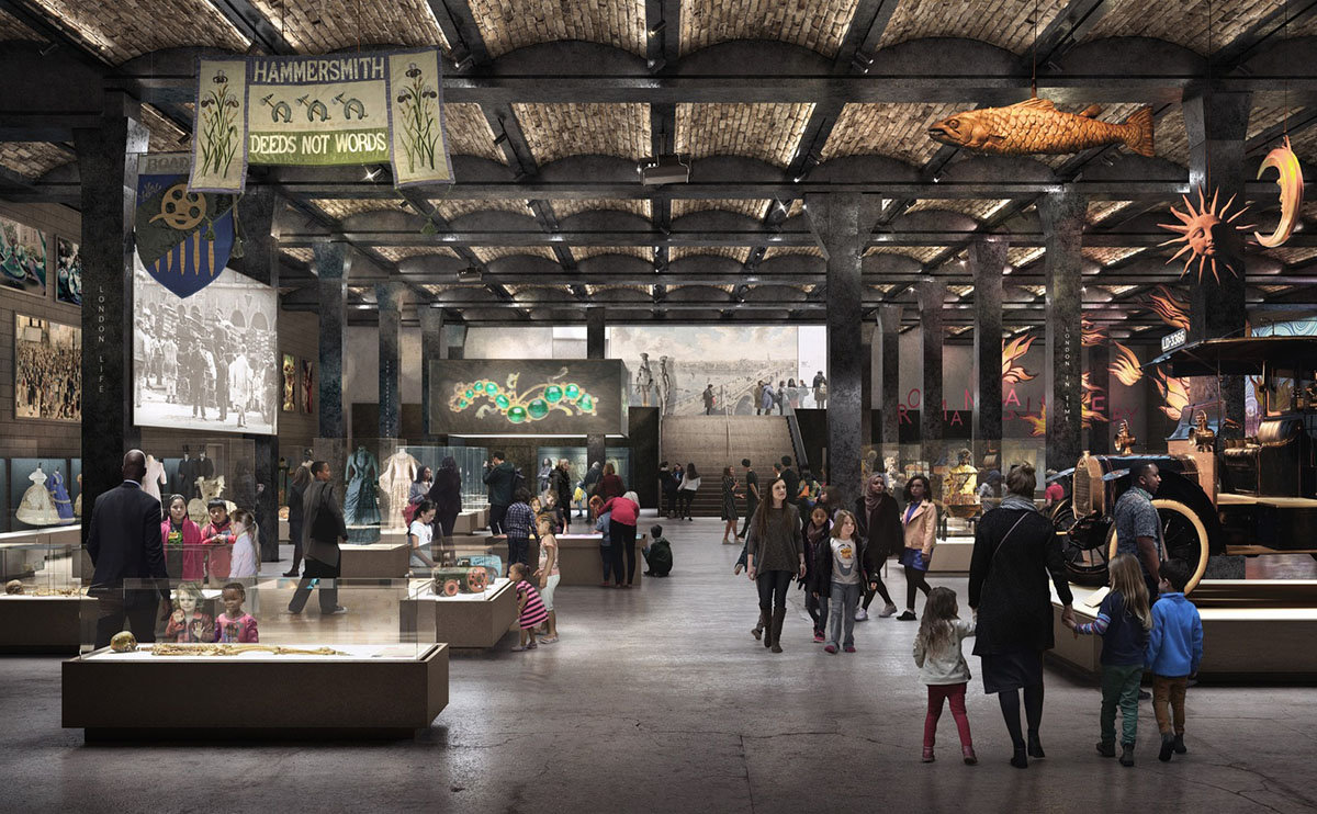 Designs revealed for Museum of London’s new West Smithfield home