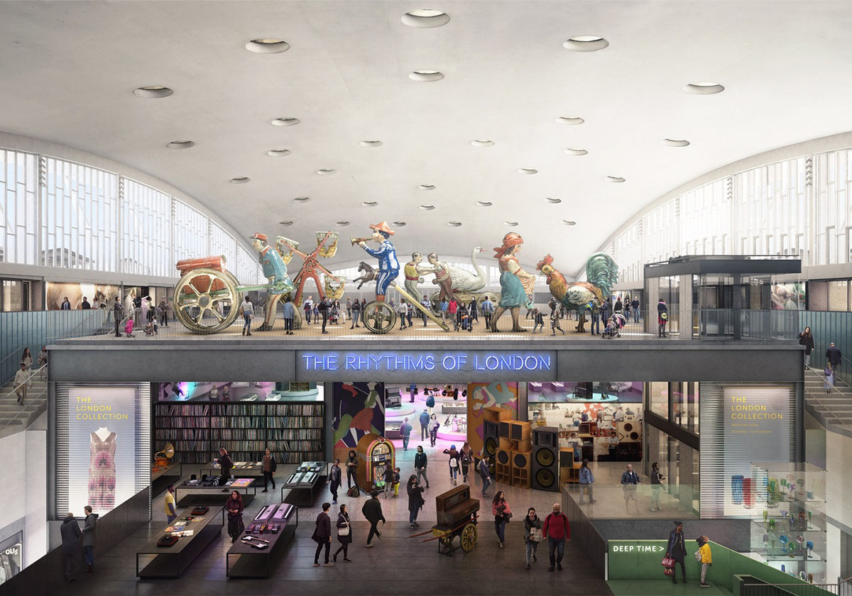Designs revealed for Museum of London’s new West Smithfield home