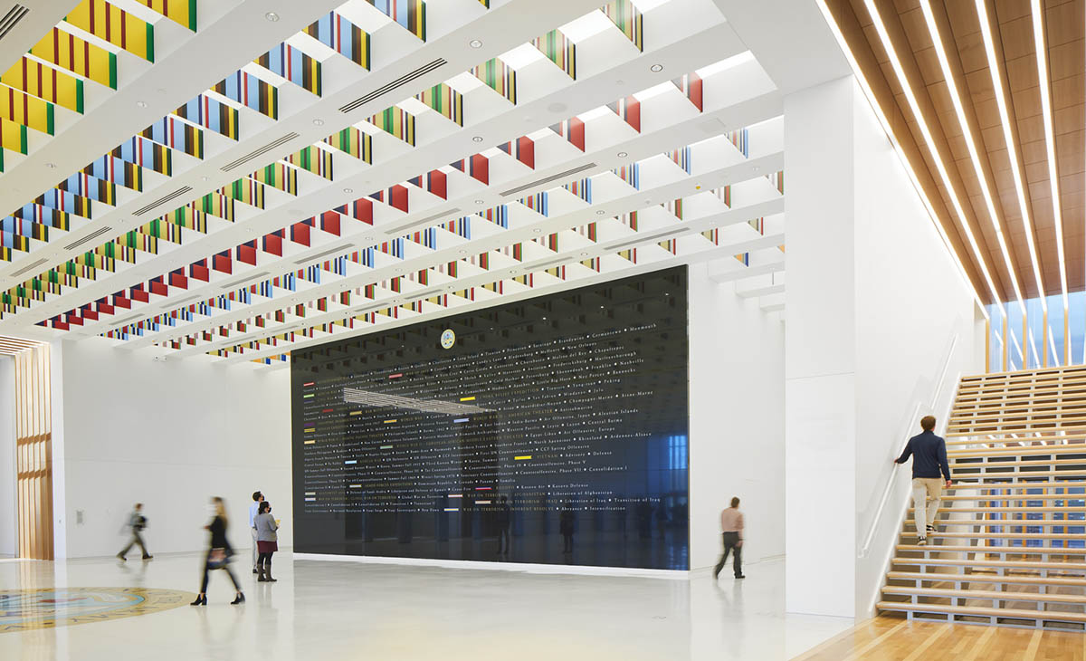 SOM clads National Museum of the United States Army with stainless steel panels in Virginia