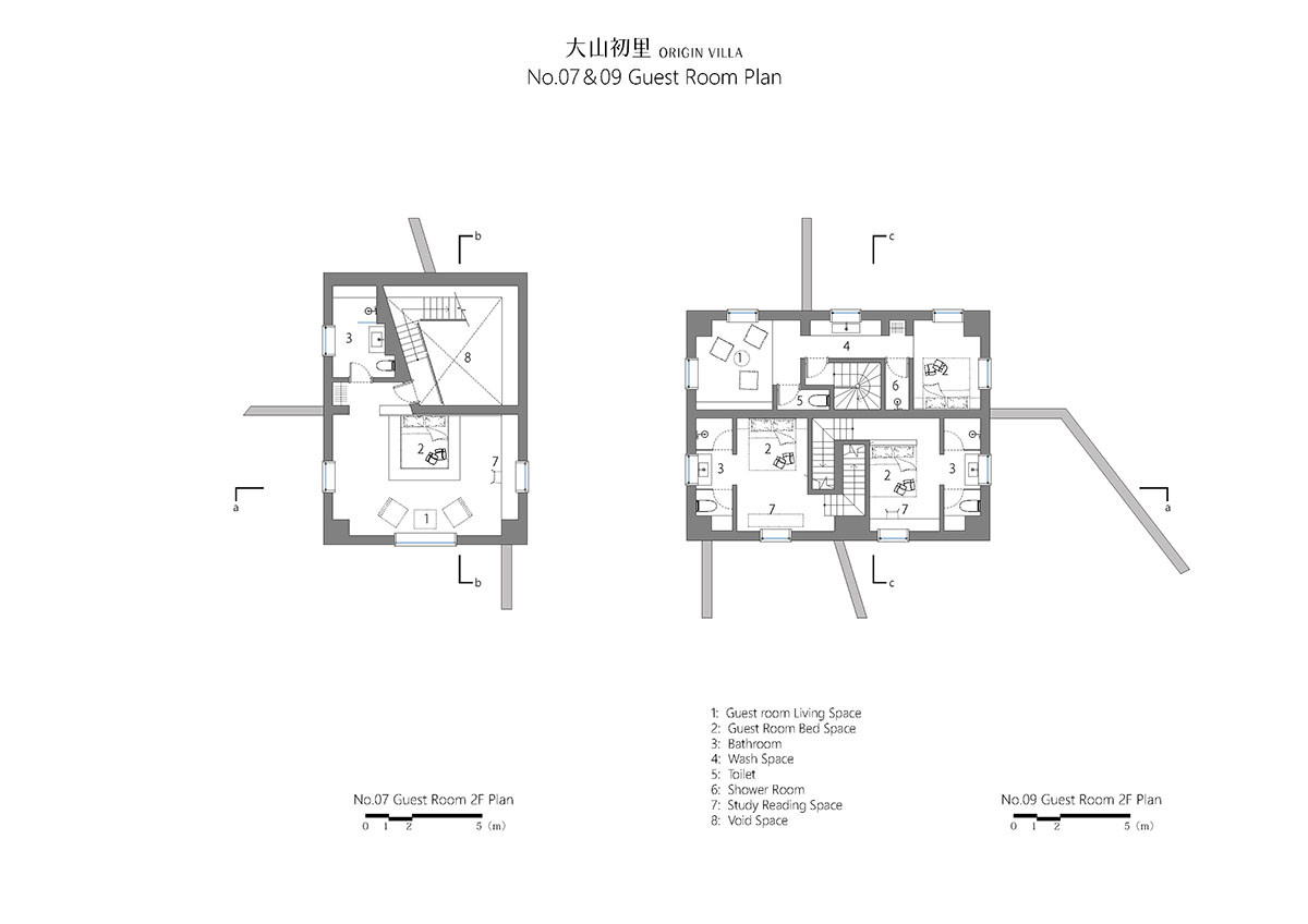 kooo architects built retreat village by using local materials on hills of Zhejiang