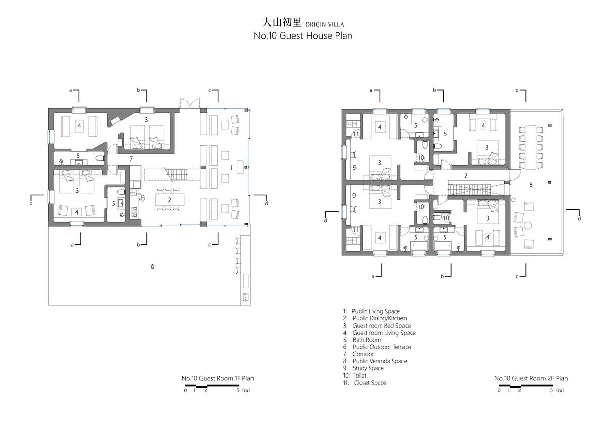kooo architects built retreat village by using local materials on hills of Zhejiang