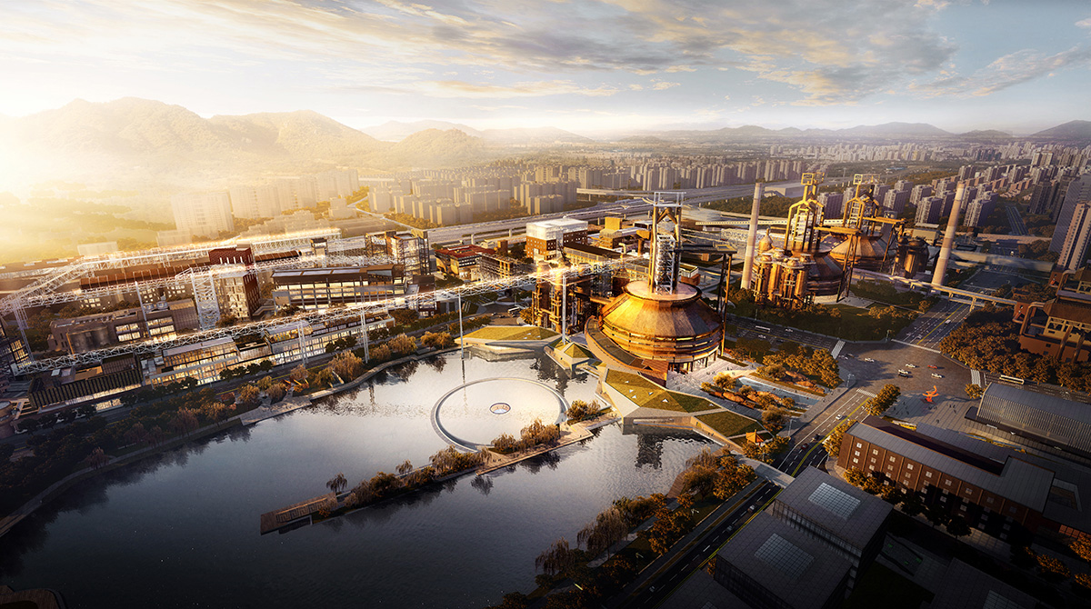 CCTN Design Announced a Scheme for the Museum of Regeneration of Shougang No. 3 Blast Furnace