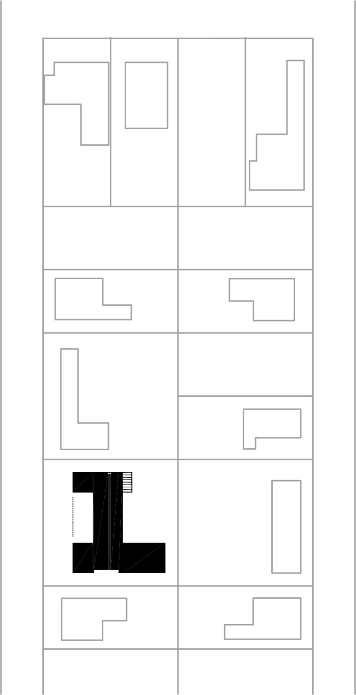 Nómade Arquitectura creates urban filter with large interlocked brick wall for house in Argentina