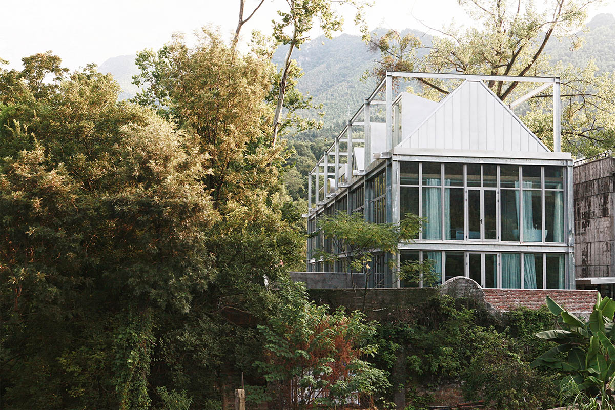 Monolith Architects converts abandoned factories into a hotel in rural China