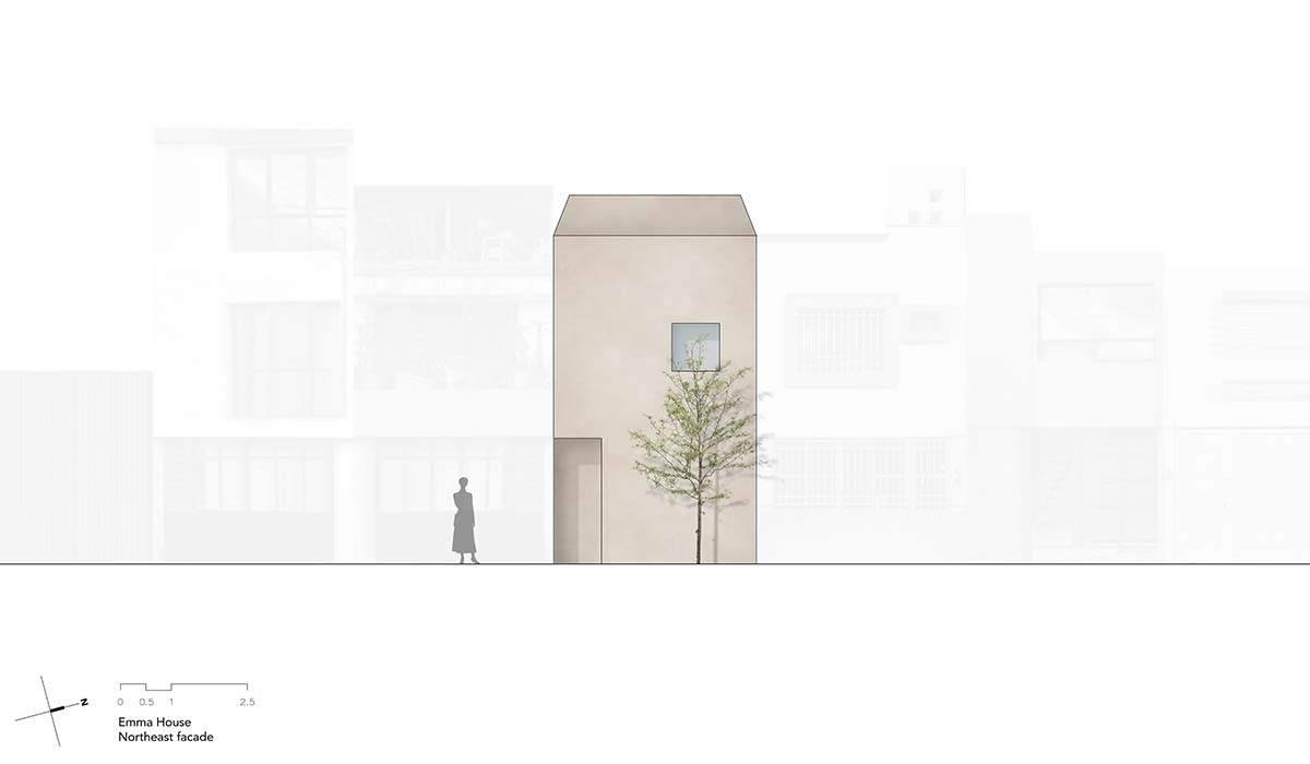 Casa Emma by HW Studio features a museum-like experience with high skylight in Mexico 