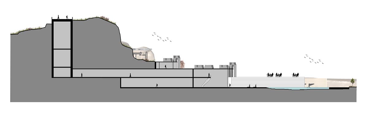 GAD creates carved-out spaces for spa hotel on an abandoned quarry in Cappadocia, Turkey