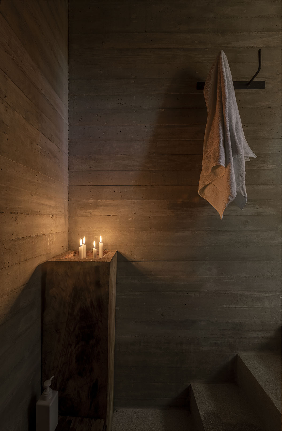 Concrete columns and beams wrap Cosmos House designed by S-AR in Mexico