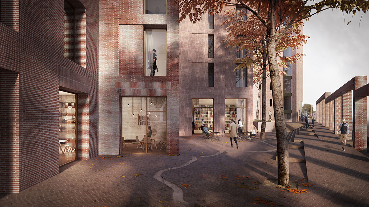 Reiulf Ramstad Architects designs brick housing complex in Aarhus 