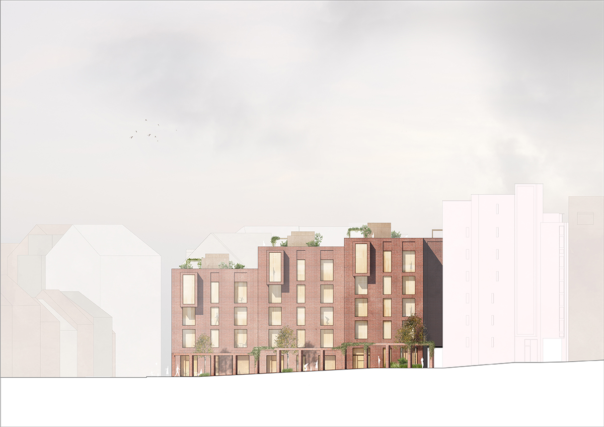 Reiulf Ramstad Architects designs brick housing complex in Aarhus 