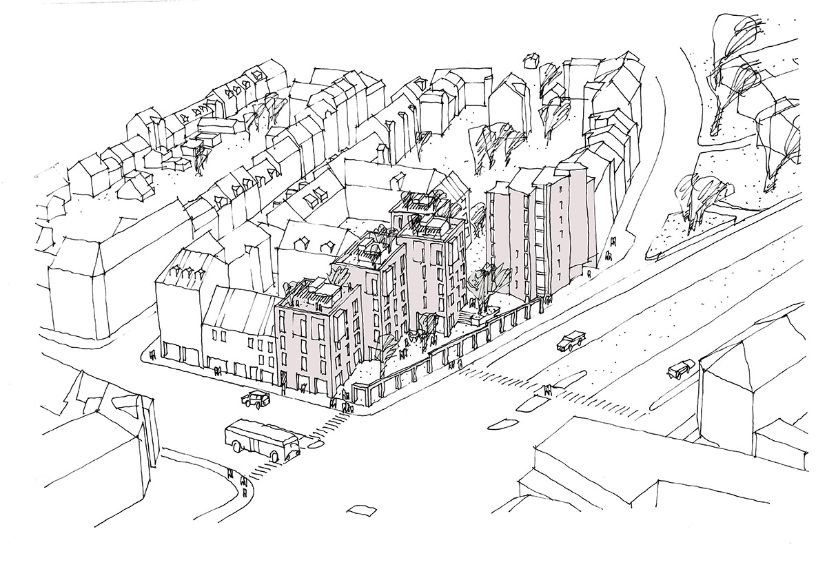 Reiulf Ramstad Architects designs brick housing complex in Aarhus 