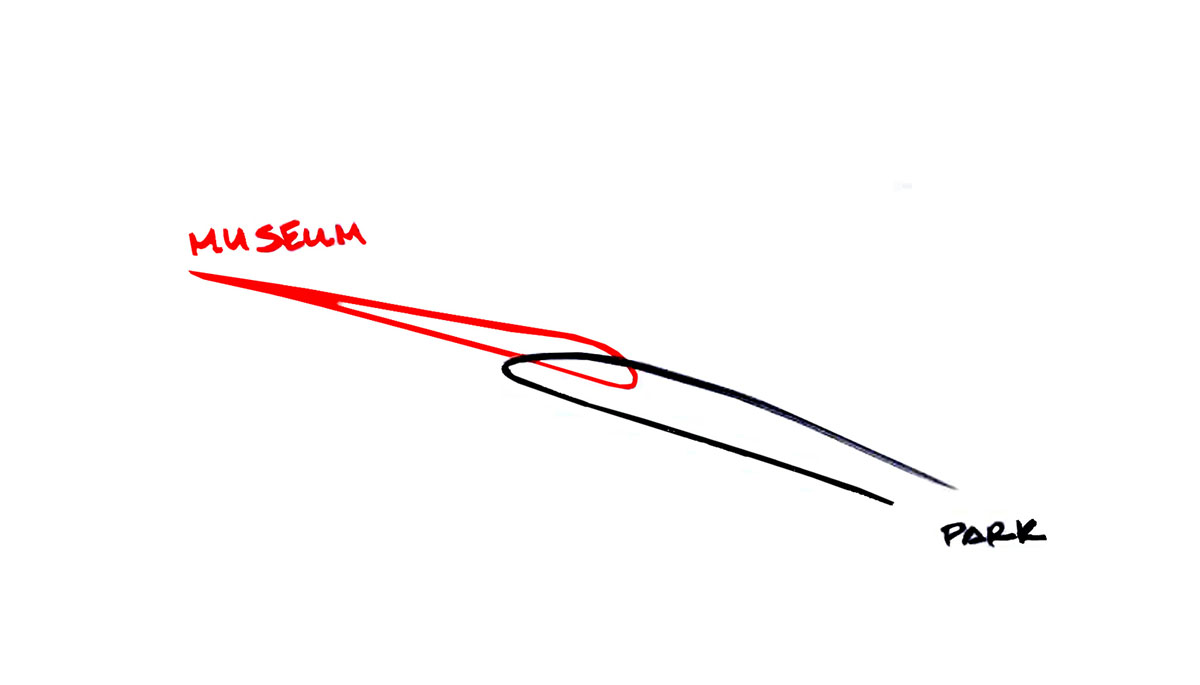 Diller Scofidio + Renfro completes 250-foot curved steel Park Union Bridge bridge in Colorado