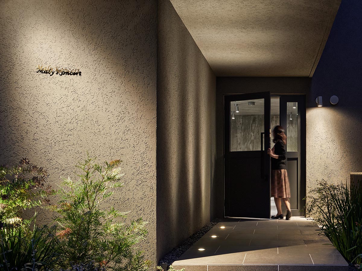 Ryo Otsuka Architects designs music salon within a small building in a quiet district of Tokyo