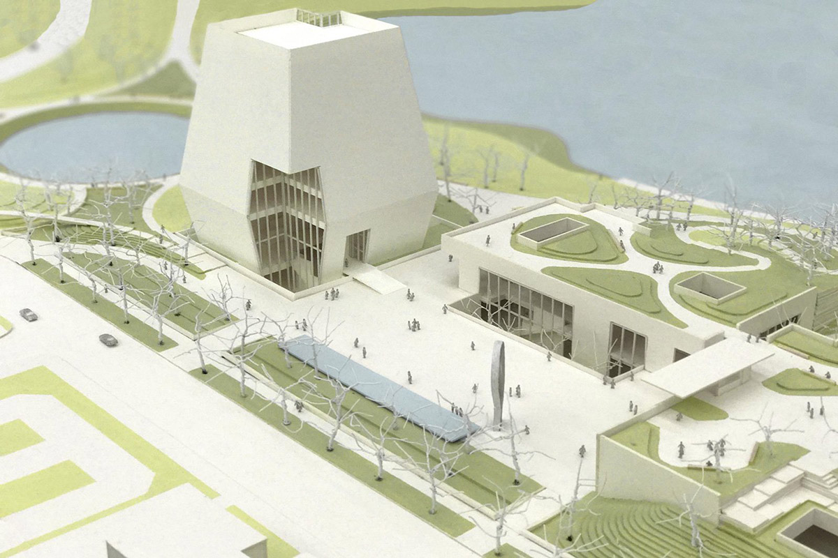 First images unveiled for Obama Presidential Center design