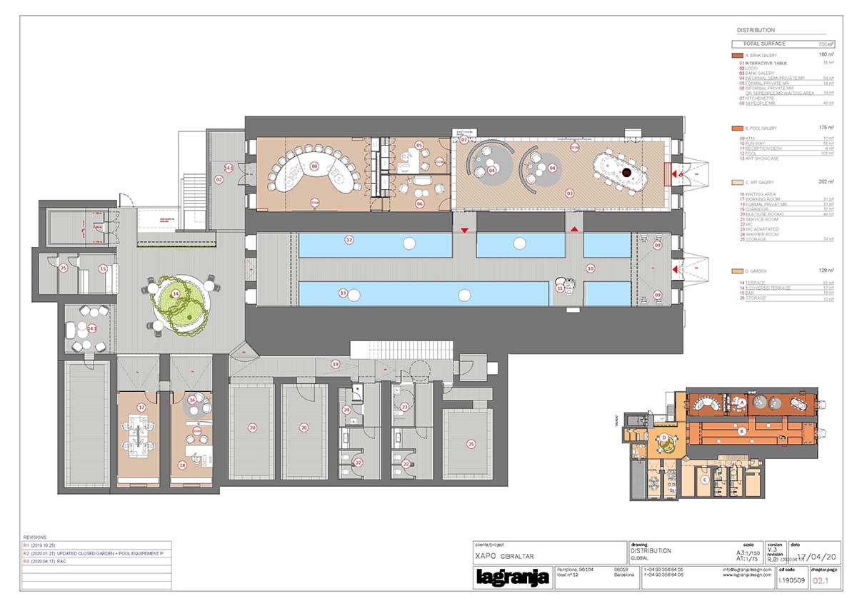 Lagranja Design converts old barracks into physical HQ of XAPO in Gibraltar